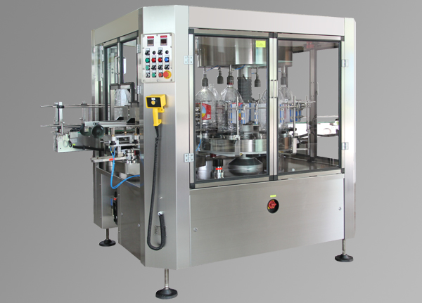 回轉(zhuǎn)式冷膠單標貼標機